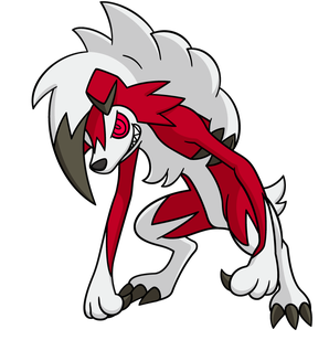 Pokemon Coloring Lycanroc - Hd Football