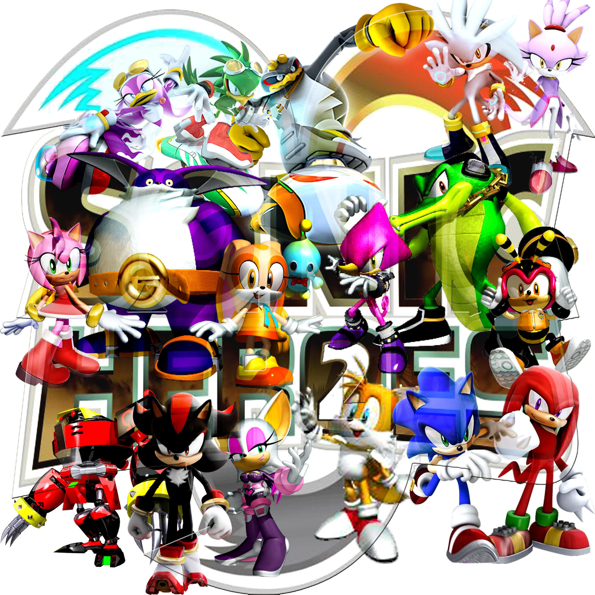 Sonic The Hedgehog Sonic Heroes 