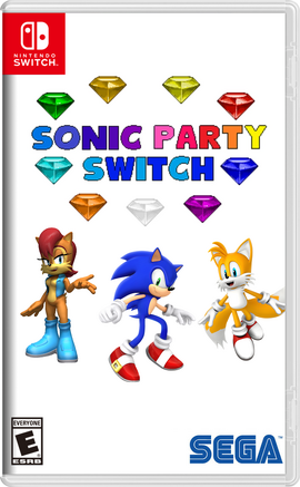Sonic Party Switch Boxart