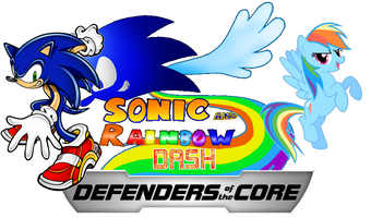 Sonic And Rainbow Dash Logo