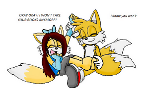 Tails punishing Flower...