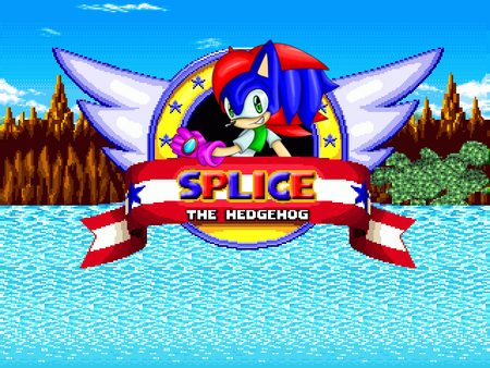 Splice the hedgehog title screen current by frost1992-d7blbs8-1-