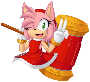 Amy rose by bloomphantom-db2stu3