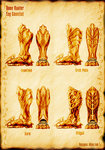 Bone Hunter Leg Gauntlet by MichaelLoh