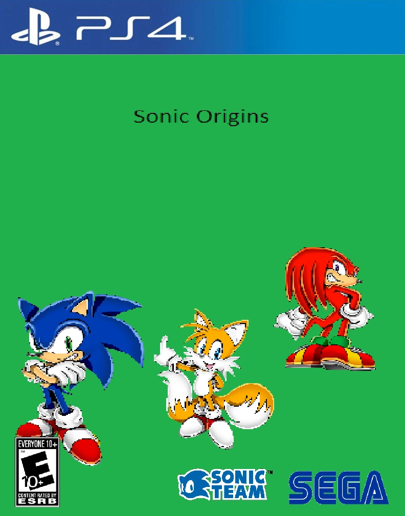 sonic origins ps4 game