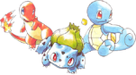 Kanto starters I