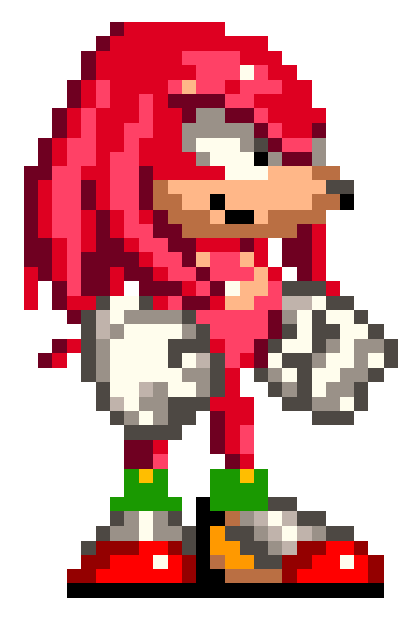 Image - Knucklessprite.png | Sonic Fanon Wiki | FANDOM powered by Wikia