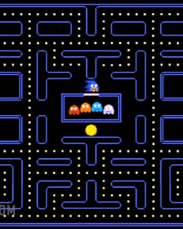 pacman and sonic