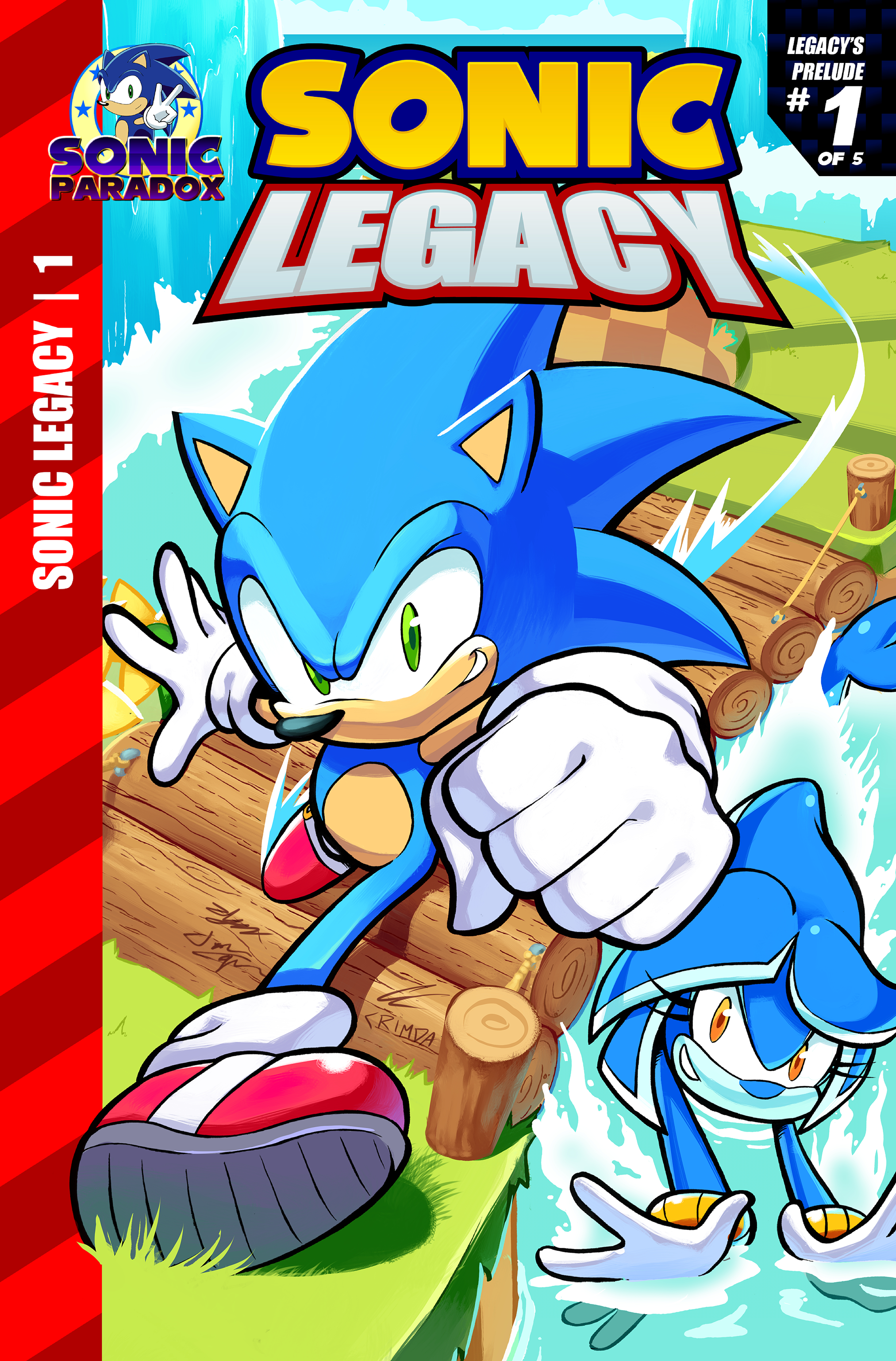 Image result for sonic legacy issue 1
