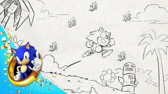 Dibujos Para Colorear De Sonic Mania
