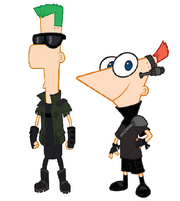 Proto Alternate 2nd Dimension Phineas and Ferb
