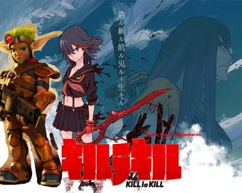 Kill La Kill Anime Poster
