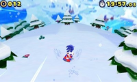 Frozen Factory Zona 1 Screenshot - Sonic Lost World 3DS