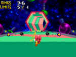 Knuckles chaotix special stage