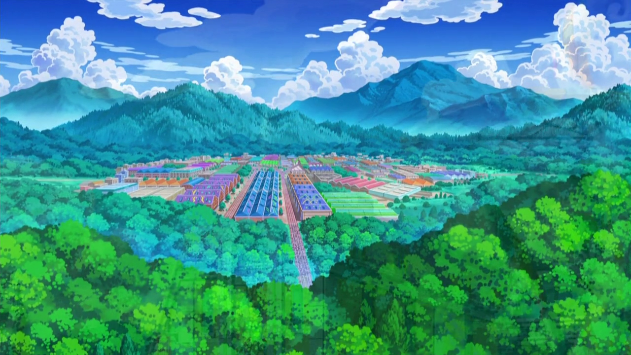 pokemon anime landscape