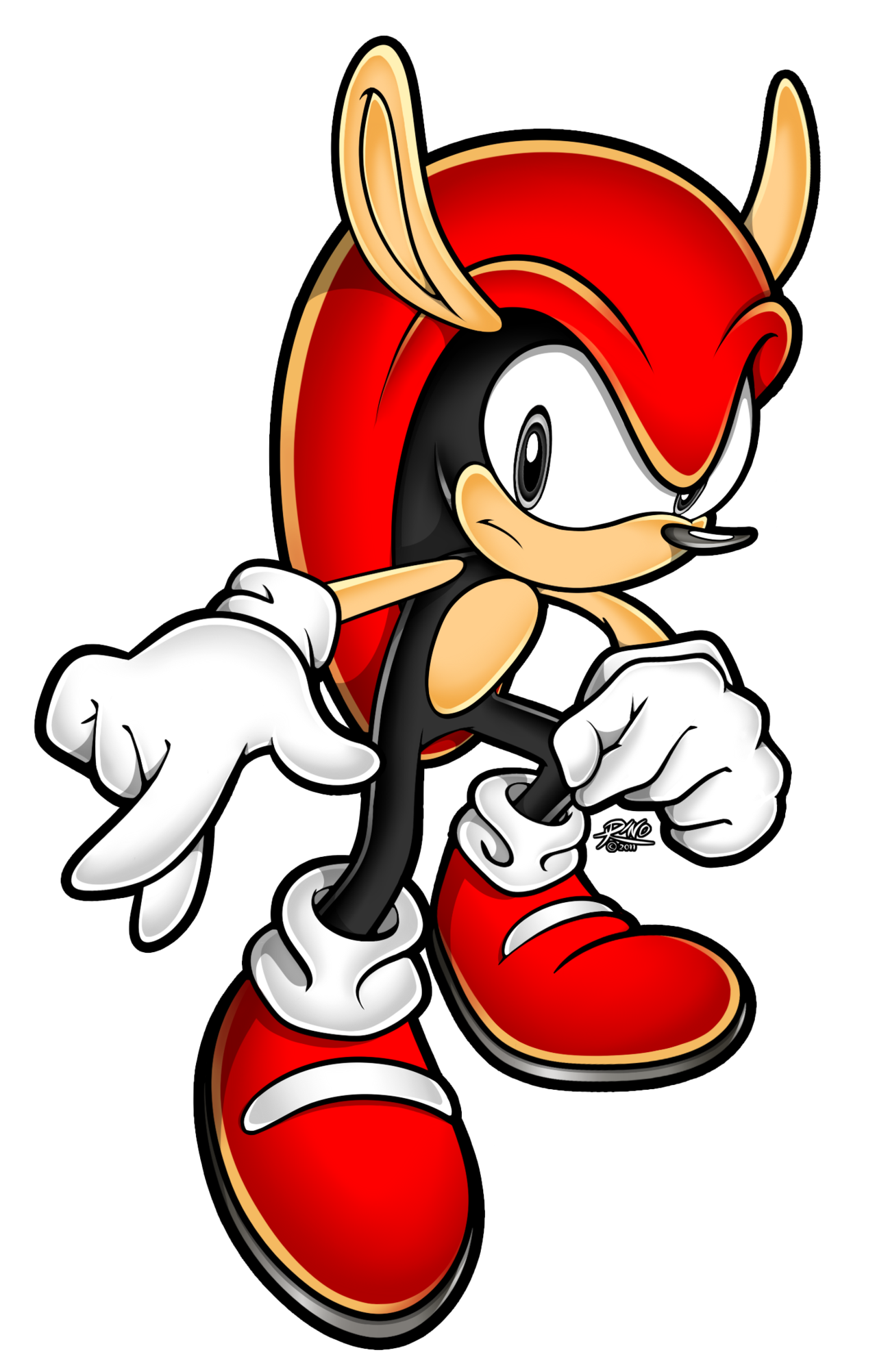 Image - Mighty the armadillo by r no71-d4h0lxd.png | Sonic Pokémon Wiki