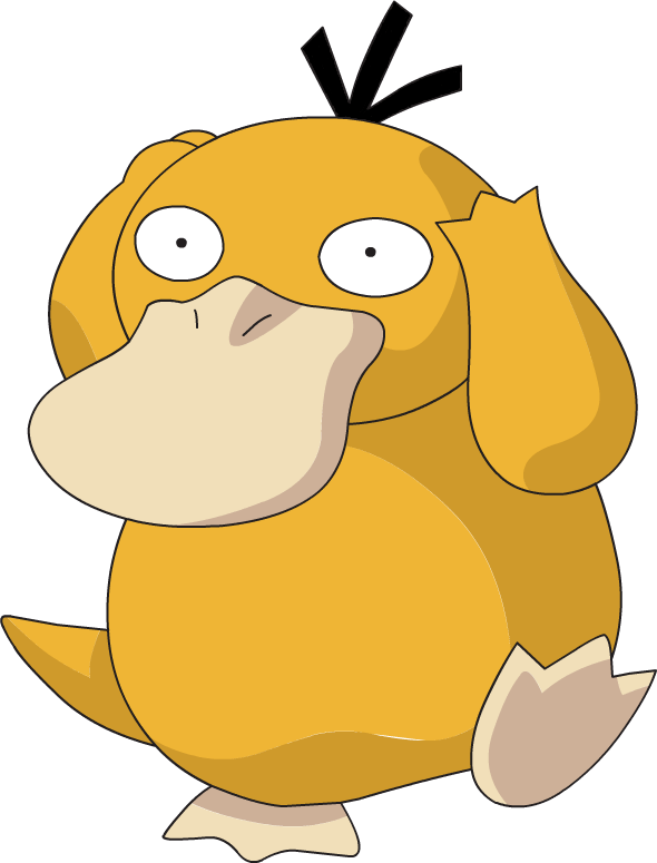 Psyduck is one of the easiest pokemon to draw