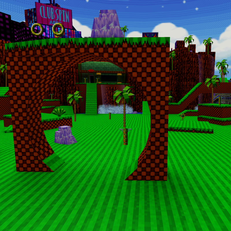 sonic exe in green hill zone roblox