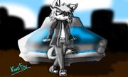 Max and car