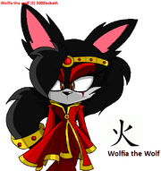 Wolfia the wolf new look-elemental society