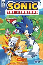 IDW Sonic 4 Couverture A