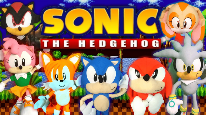 sonic plush videos