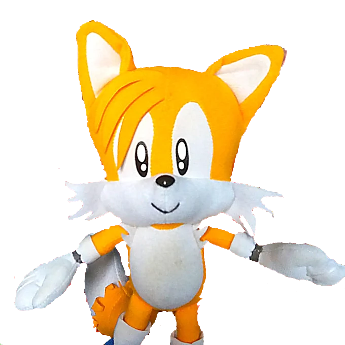 tails plush sonic x