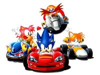 589px-Sonic, Tails, Amy and Robotnik