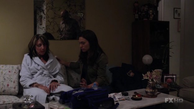 sons of anarchy season 7 A touching moment between Tig sons of anarchy season 7 A touching moment between Tig