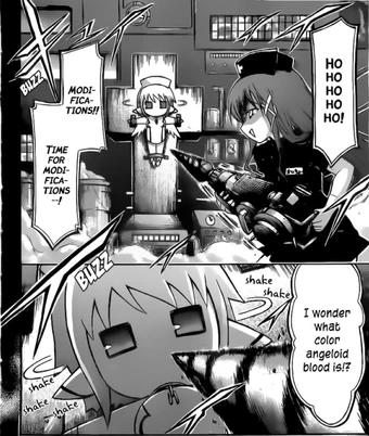 Wallpaper Sora no otoshimono oregano HD