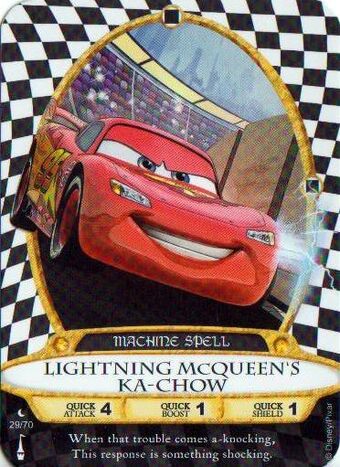 lightning mcqueen s ka chow sorcerers of the magic kingdom wiki fandom lightning mcqueen s ka chow sorcerers