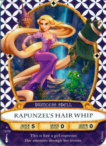Rapunzel S Hair Whip Sorcerers Of The Magic Kingdom Wiki Fandom
