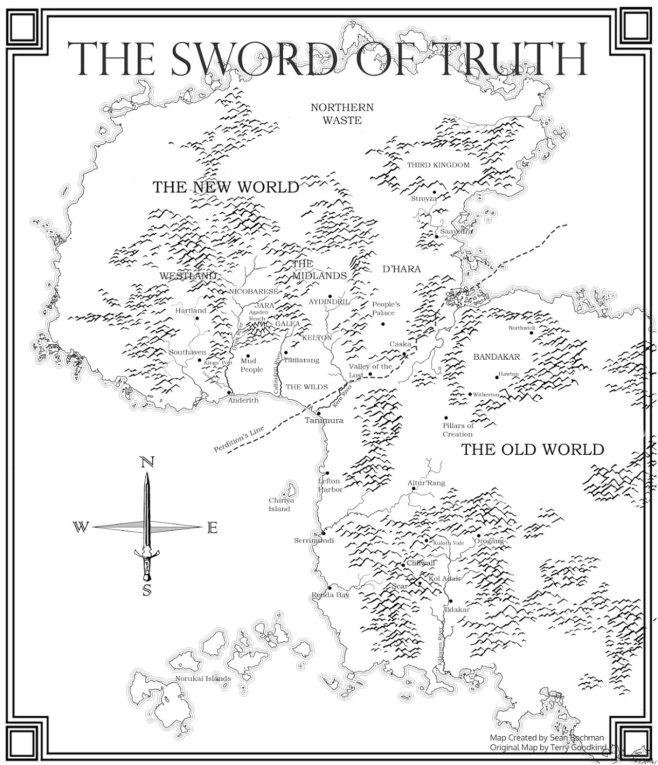 Sword Of Truth World Map Category:Maps | Sword of Truth Wiki | Fandom