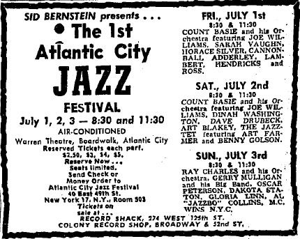 Atlantic City Jazz Festival | Soul Concerts Wiki | Fandom