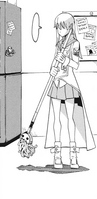 Soul Eater Chapter 74 - Maka with mop