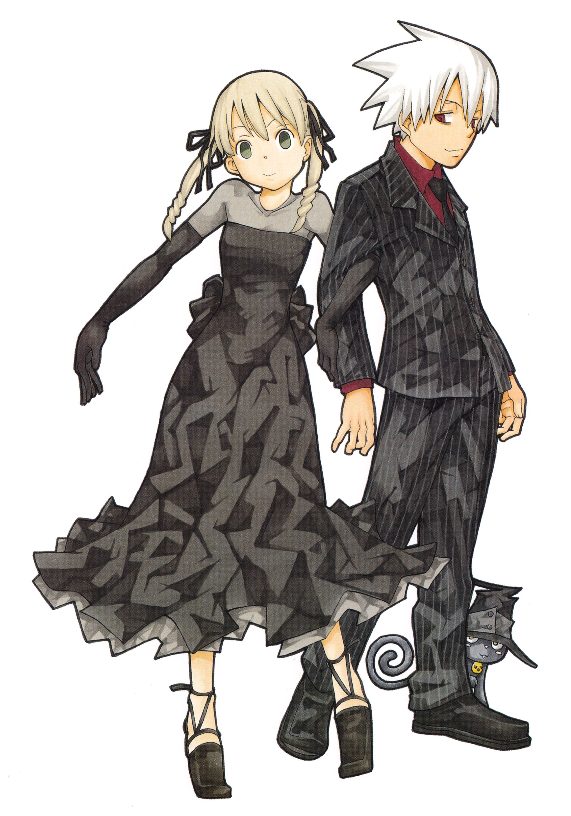 Image Maka and Soul in their Black Room attire.jpg Soul Eater Wiki