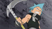 Episode 2 - Tsubaki transform into a large shuriken