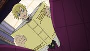 Hiro Reads Excalibur's Book