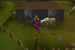 End obstacle pipe gnome course