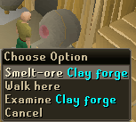 Clay forge