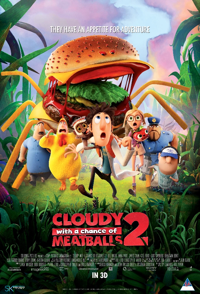Cloudy with a Chance of Meatballs 2 (2013) | Soundeffects ...