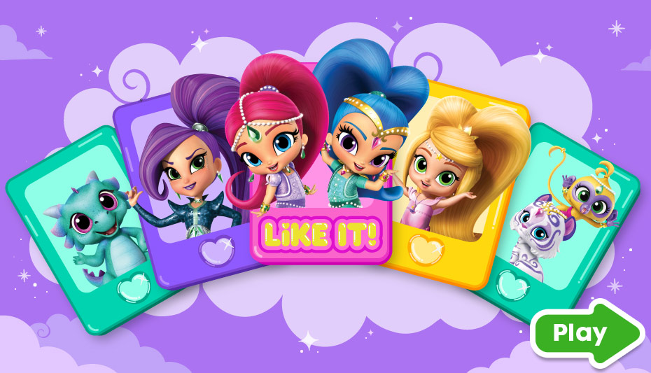 Shimmer and Shine: Like It! (Online Games) | Soundeffects Wiki | Fandom