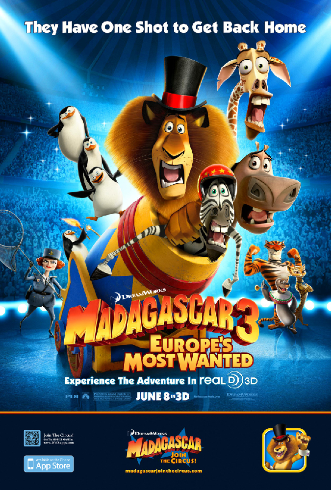 Madagascar 3: Europe's Most Wanted (2012) | Soundeffects Wiki | FANDOM ...