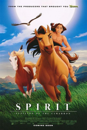 Spirit stallion of the cimarron poster