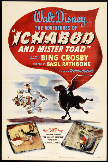 1949 The Adventures Of Ichabod And Mr. Toad