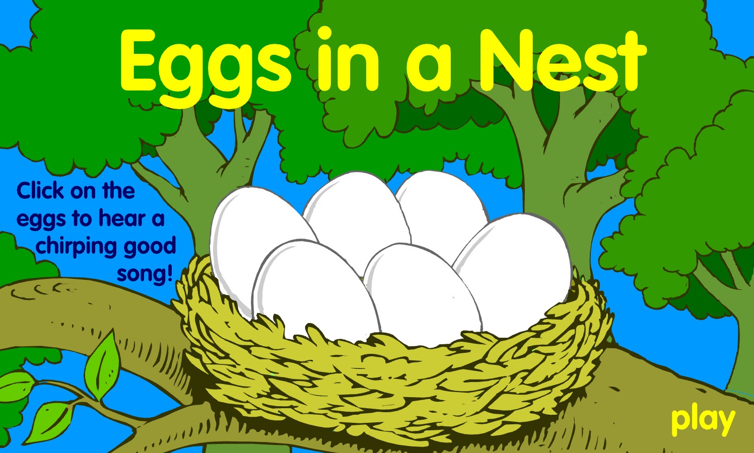 Nick Jr.: Eggs In A Nest (Online Games) | Soundeffects ...