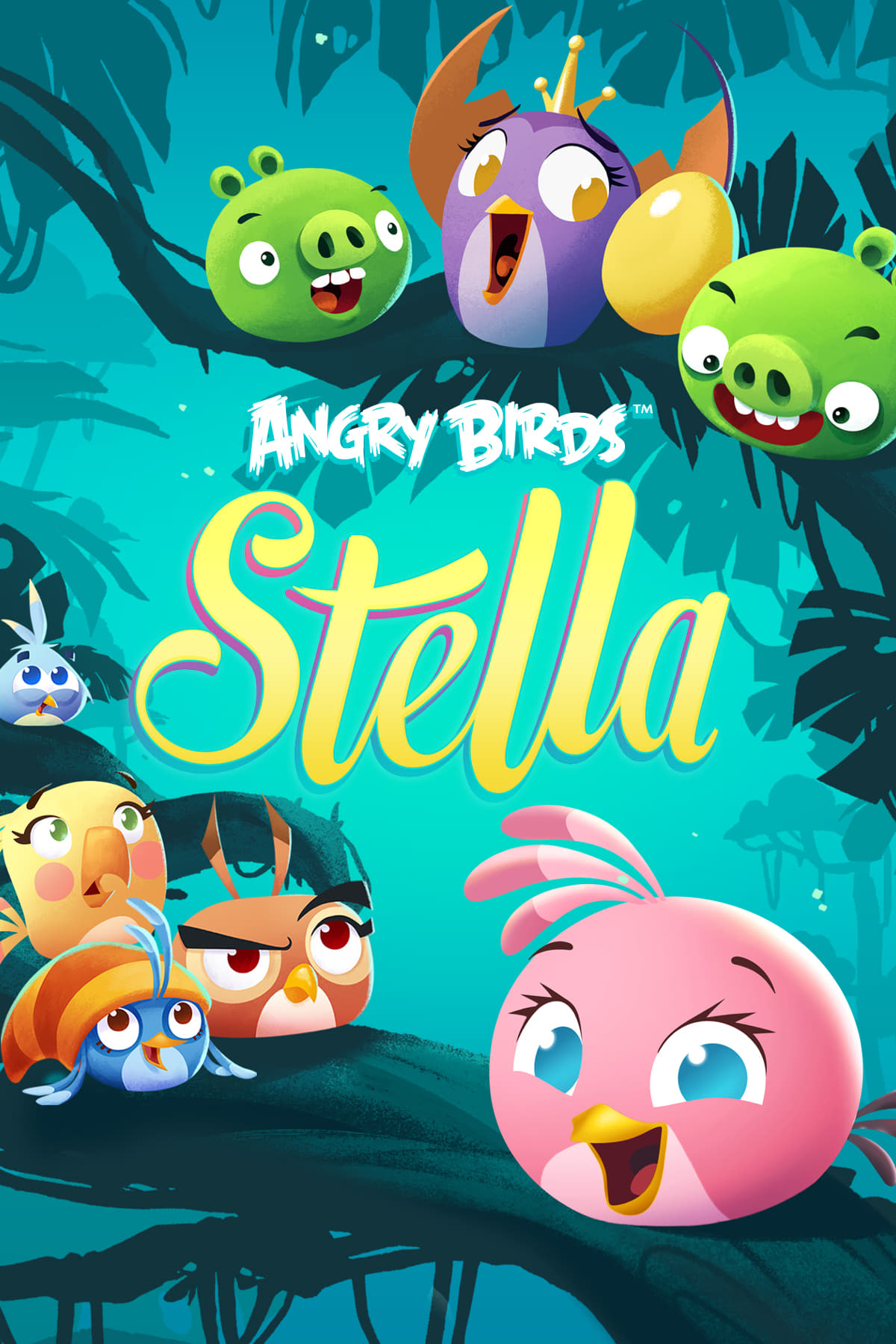 angry birds stella and friends game