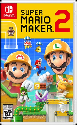 Super Mario Maker 2 Box Art