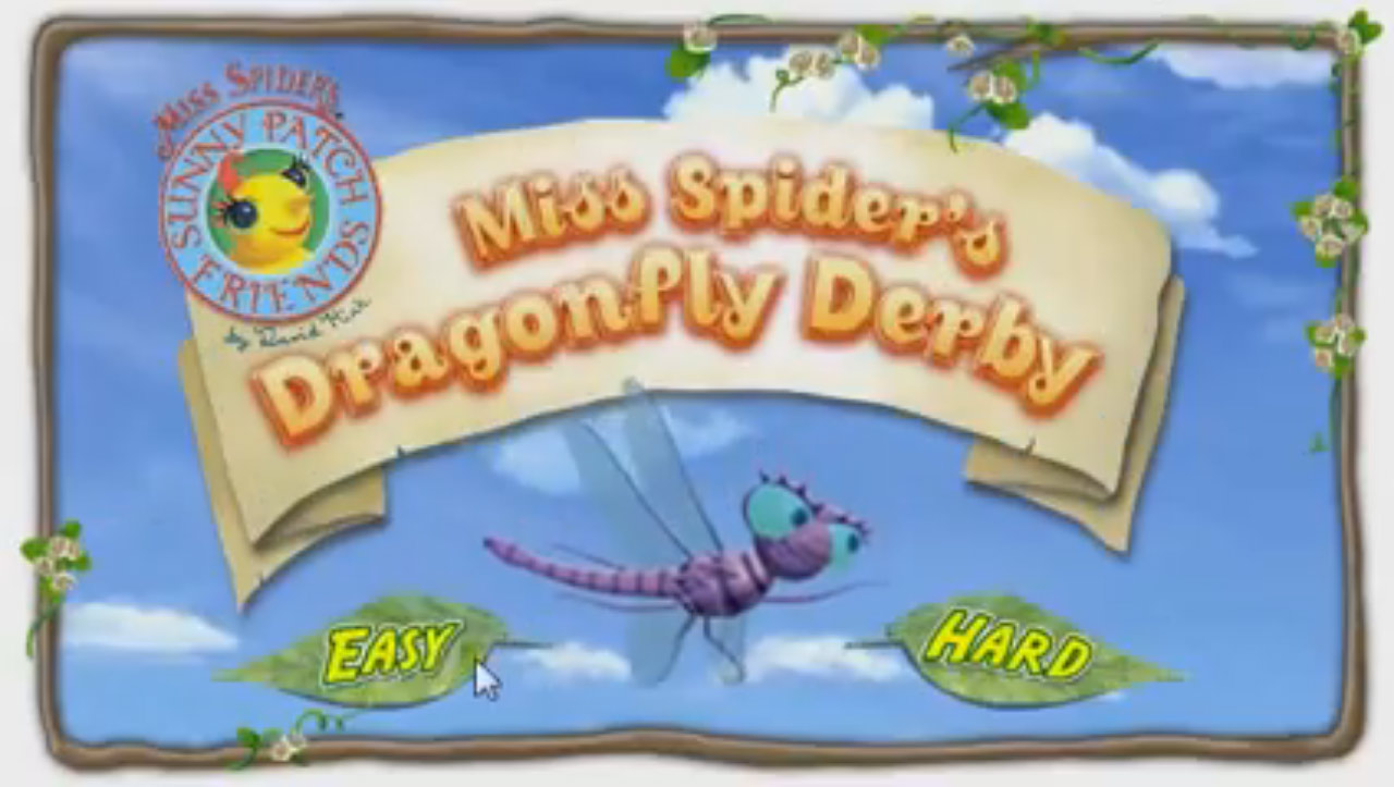 Miss Spider's Sunny Patch Friends Dragonfly Derby Games