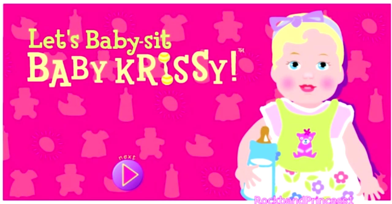Barbie - Let's Baby-sit Baby Krissy! (Online Games) | Soundeffects Wiki ...